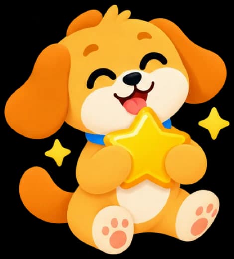 The pup from Calorie Genie