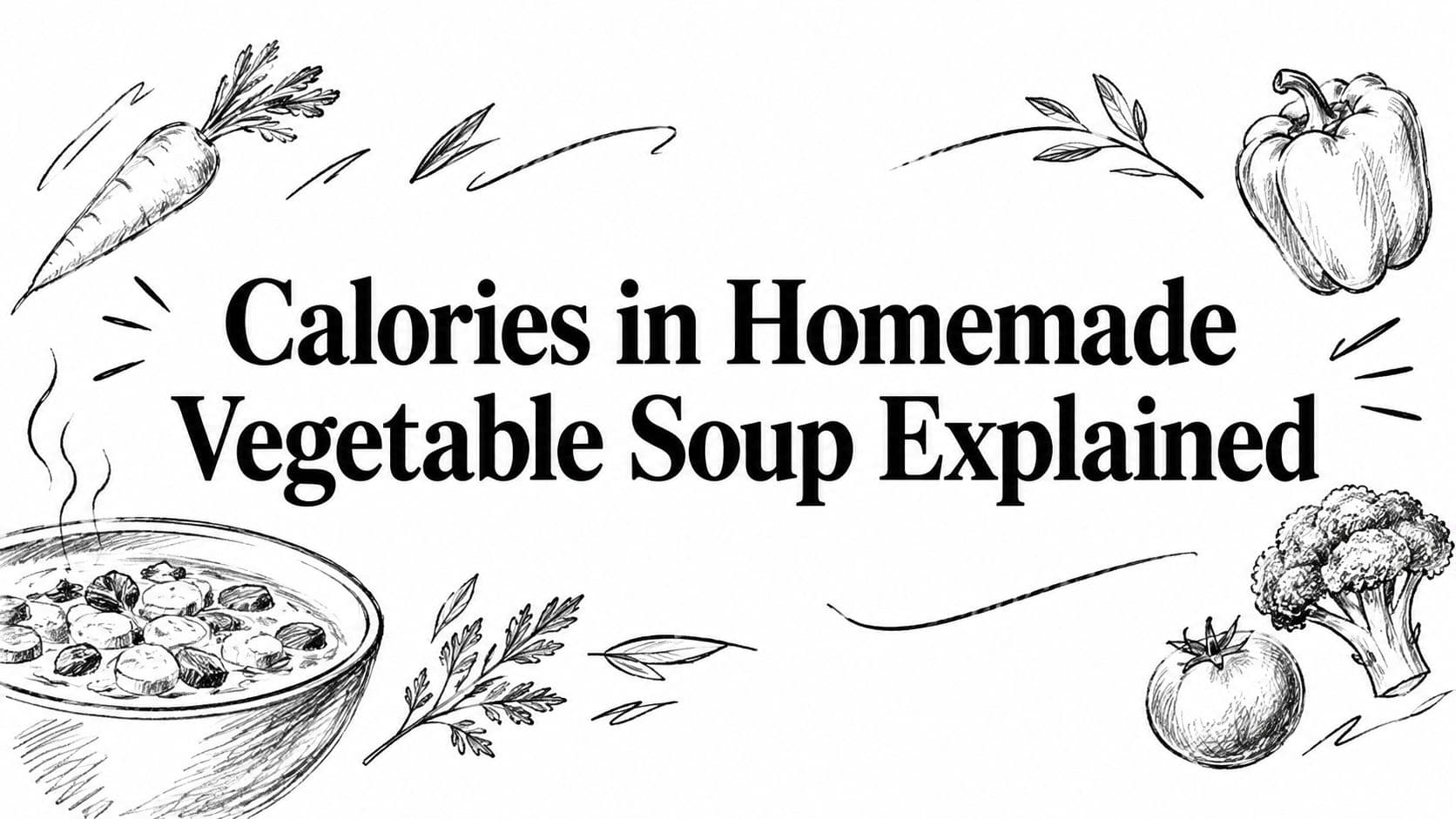 Calories in Homemade Vegetable Soup Explained